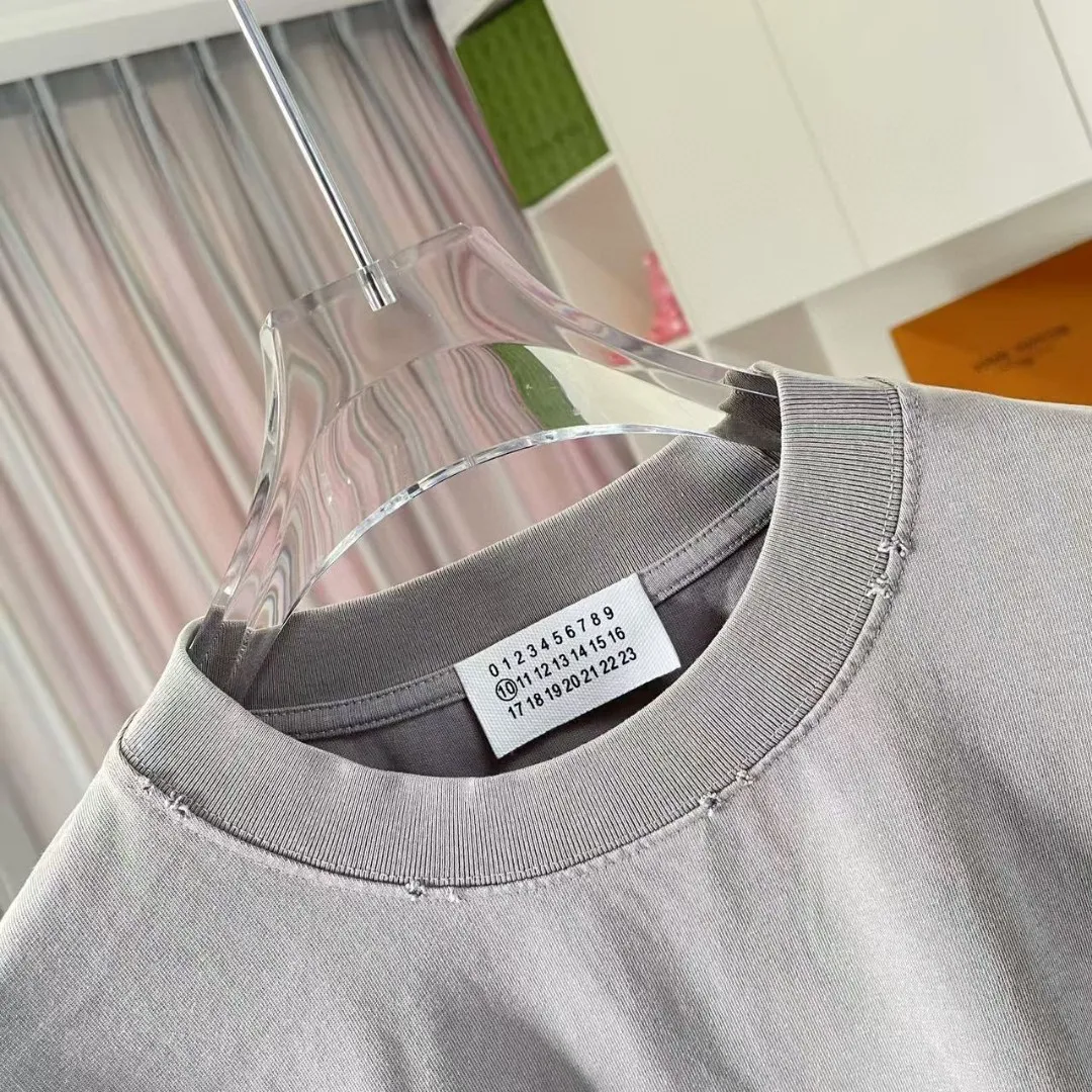 MM 6 2025 New Arrival logo 320g t Same Style Size：S M L XL XXL ：Black Gray Black Red